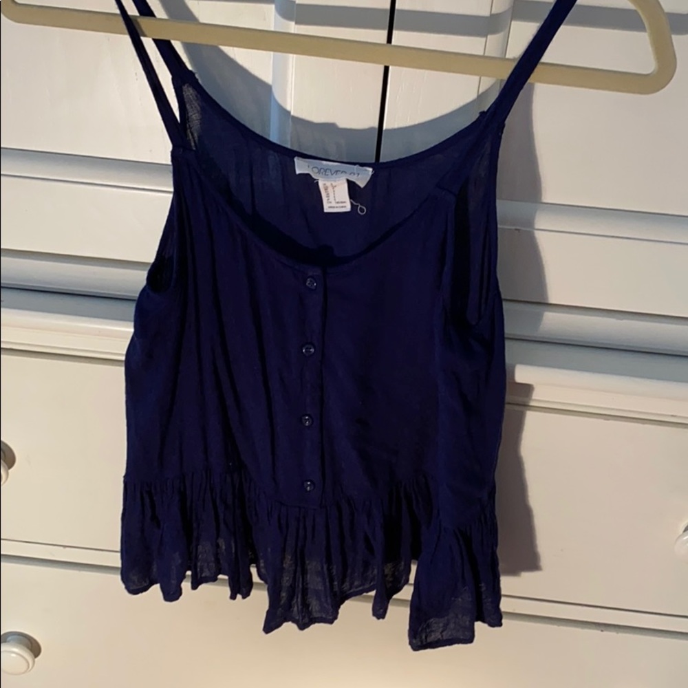 Forever 21 peplum tank